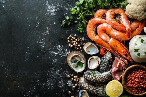 tapety shellfish, Ingredient