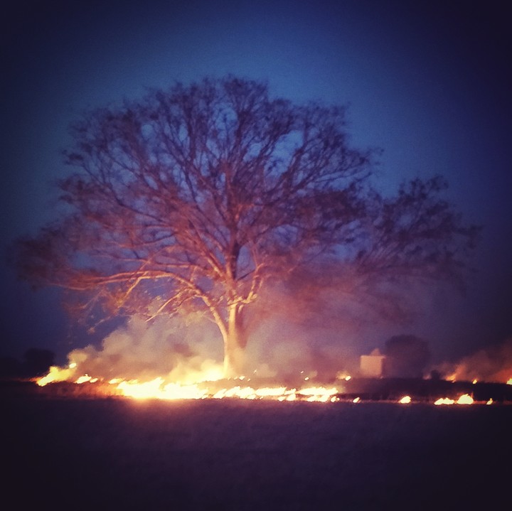 burning