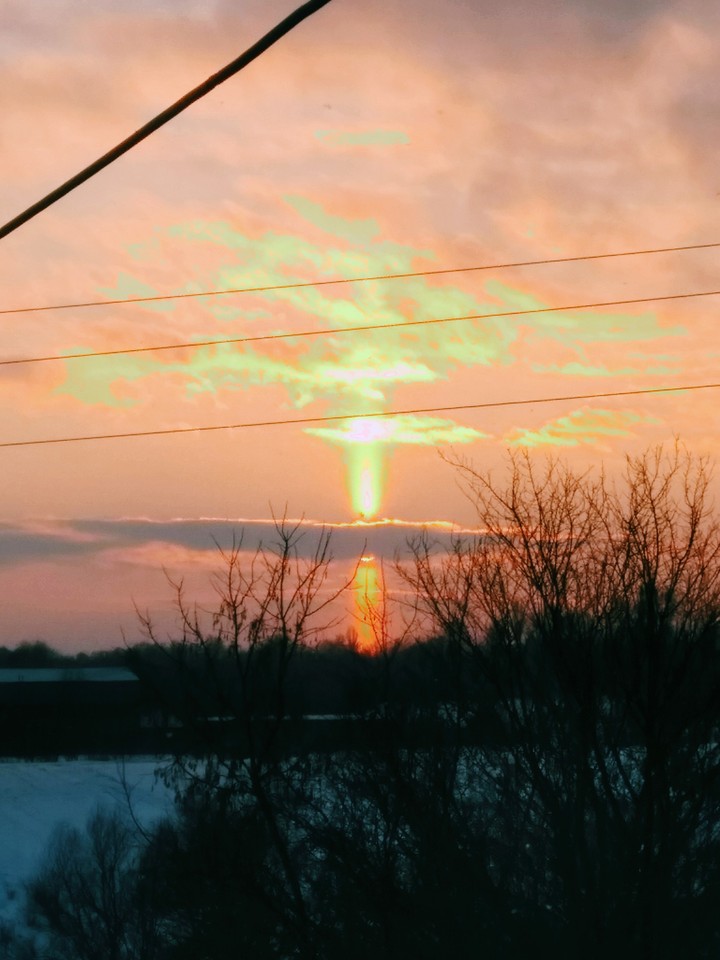 winter sky