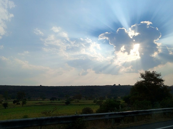 Sun taking some rest