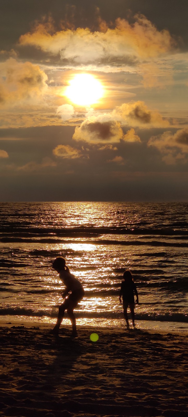 North Sea sunset