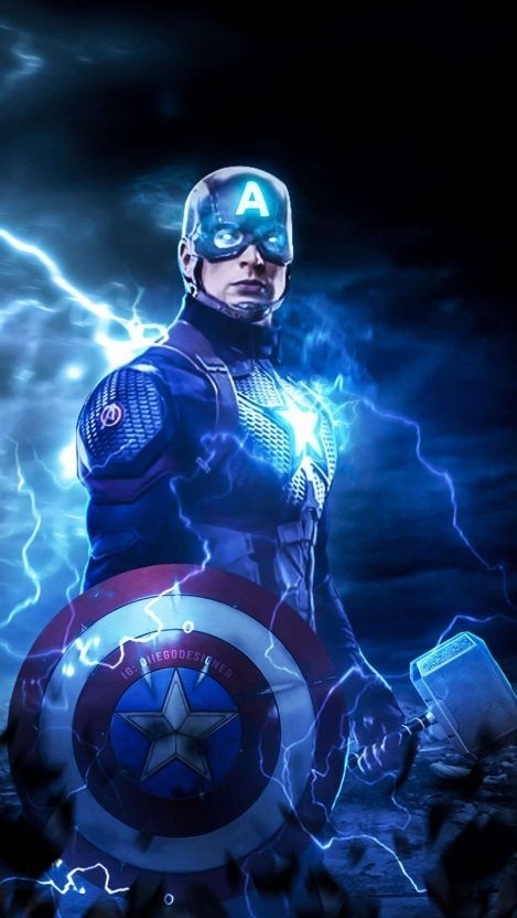 capitan america Thor