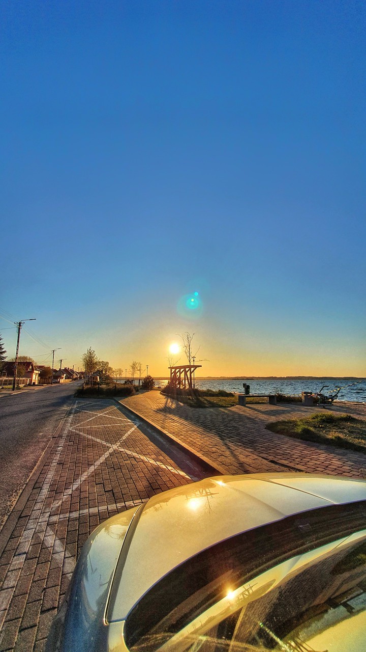 Sunset Rewa Poland