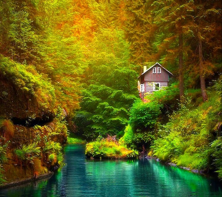 Bohemian river