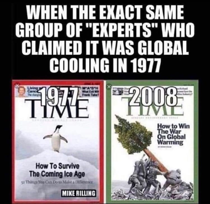 GLOBAL COOLING = GLOBAL WARMING (greta-how dare you ??)