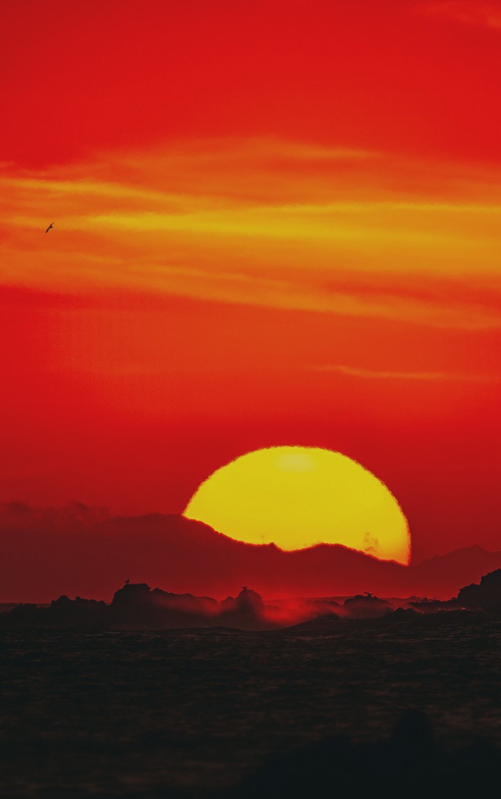 pôr do sol