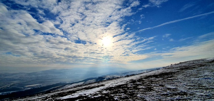 winter on the field