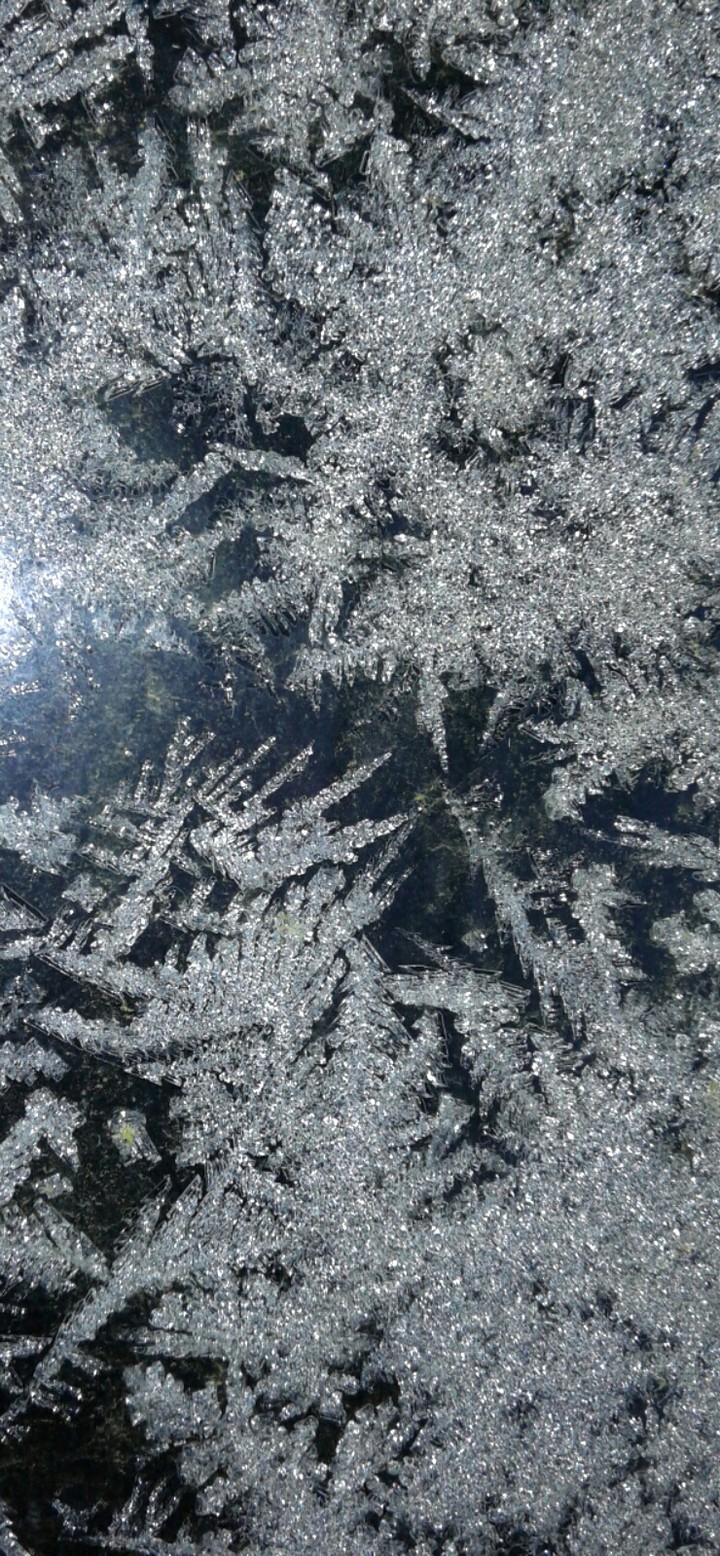 рисунок на стекле