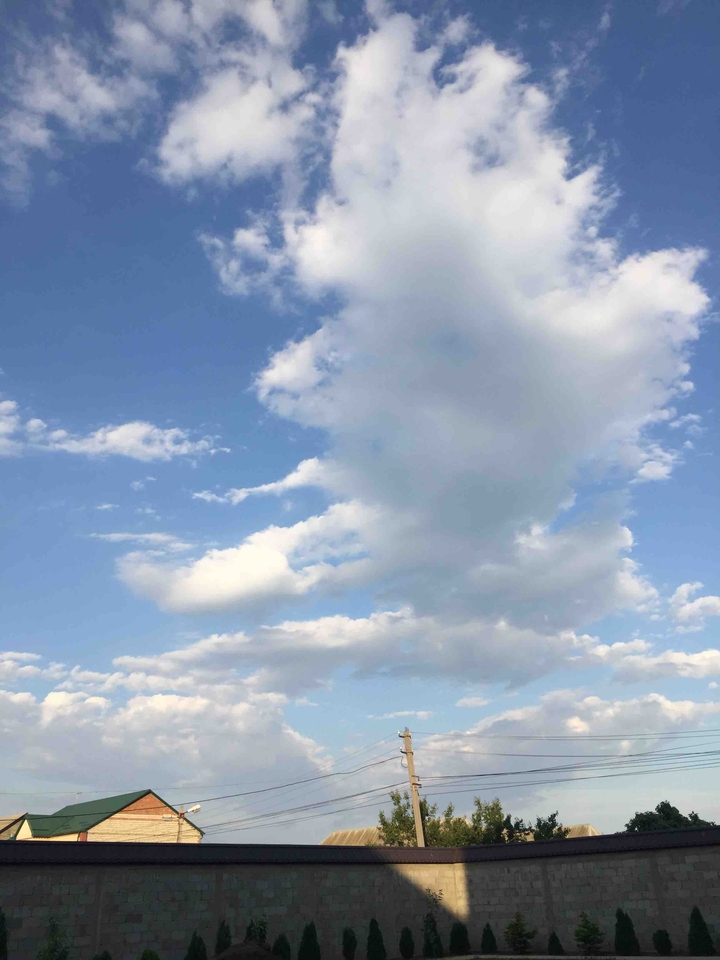 The clouds