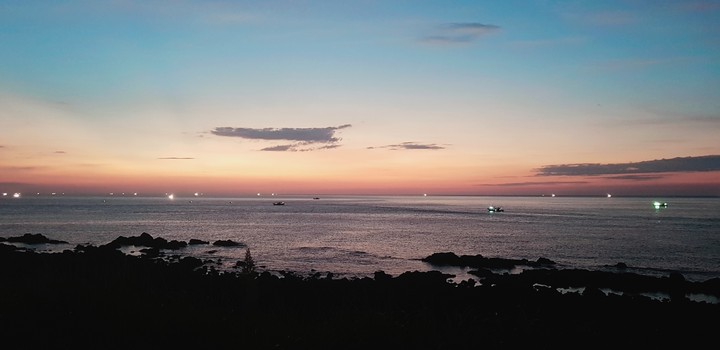 제주도 노을