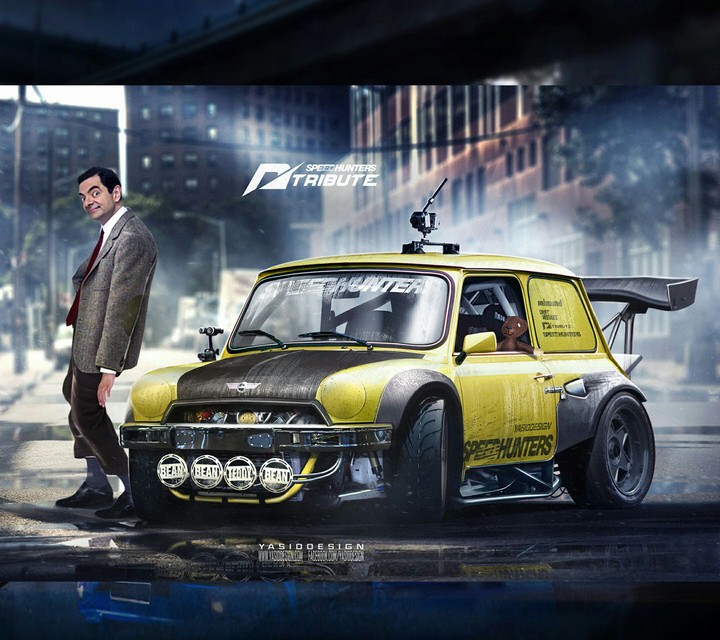mr bean badass