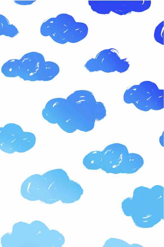 blue clouds