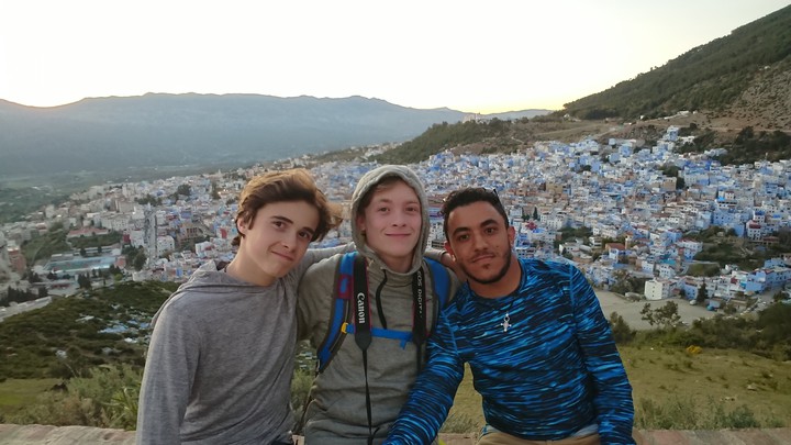 new friends in Chefchaouen