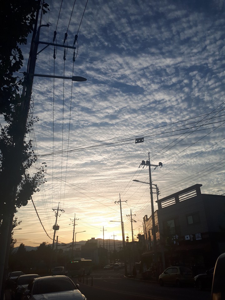 노을