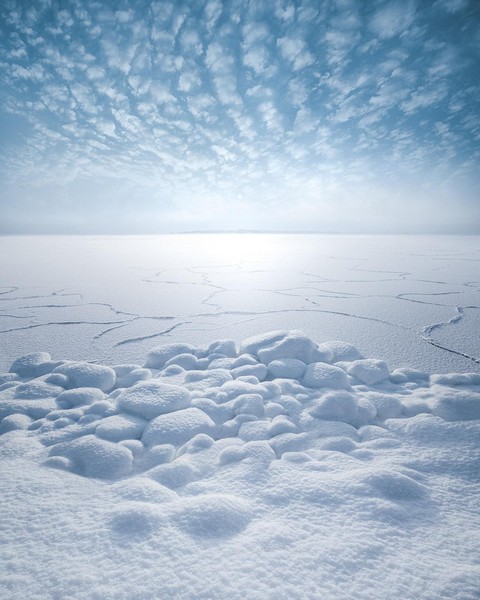Blue, Snow, Winter