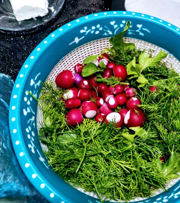 Vegetables for iftar