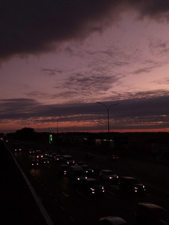 orange sunset