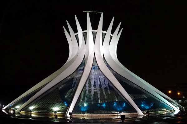 Cathedral in Brasília Brazil