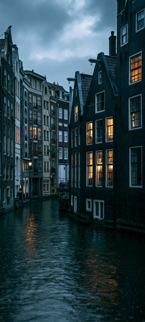 tapety evening, canal