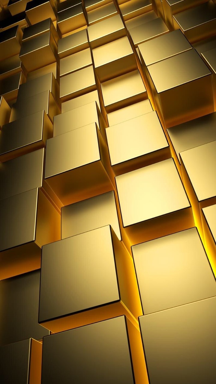 gold cubes