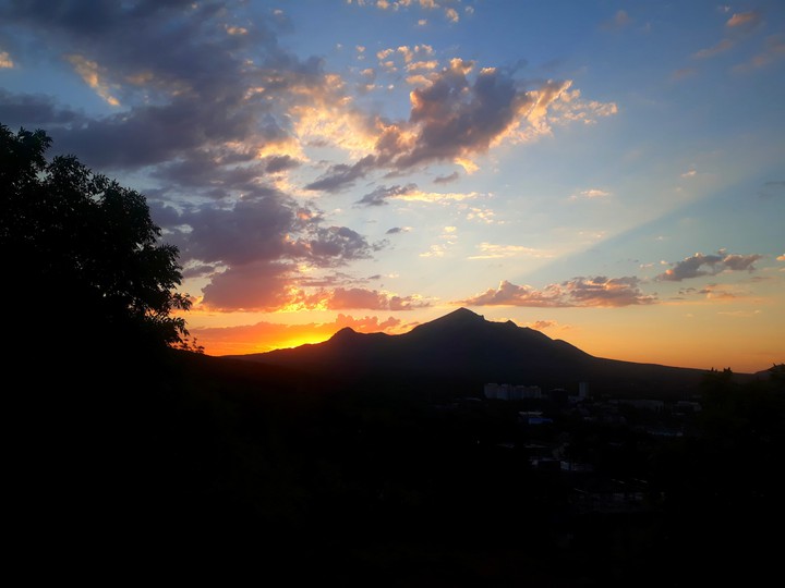 закат