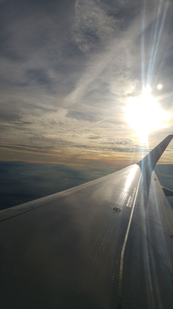 In the sky