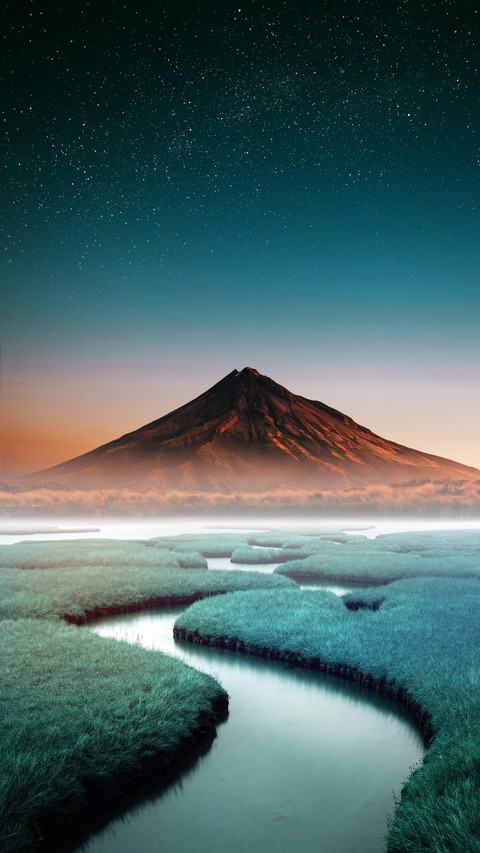 Volcano, stratovolcano वॉलपेपर