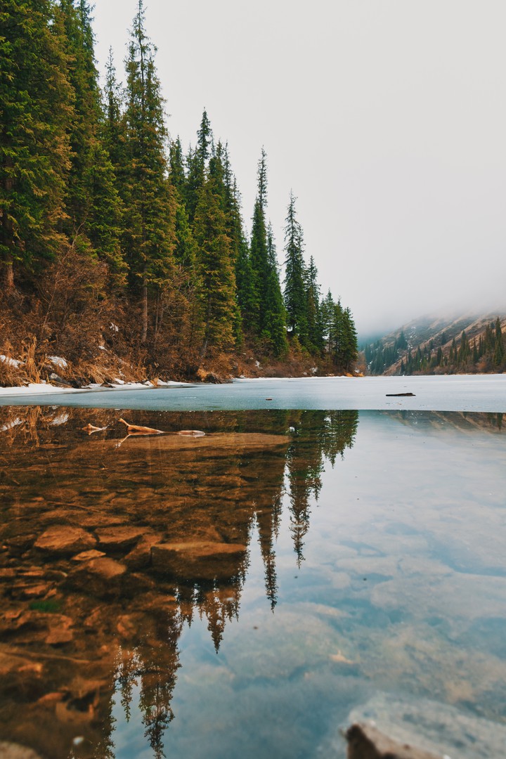 spring Kolsai lake