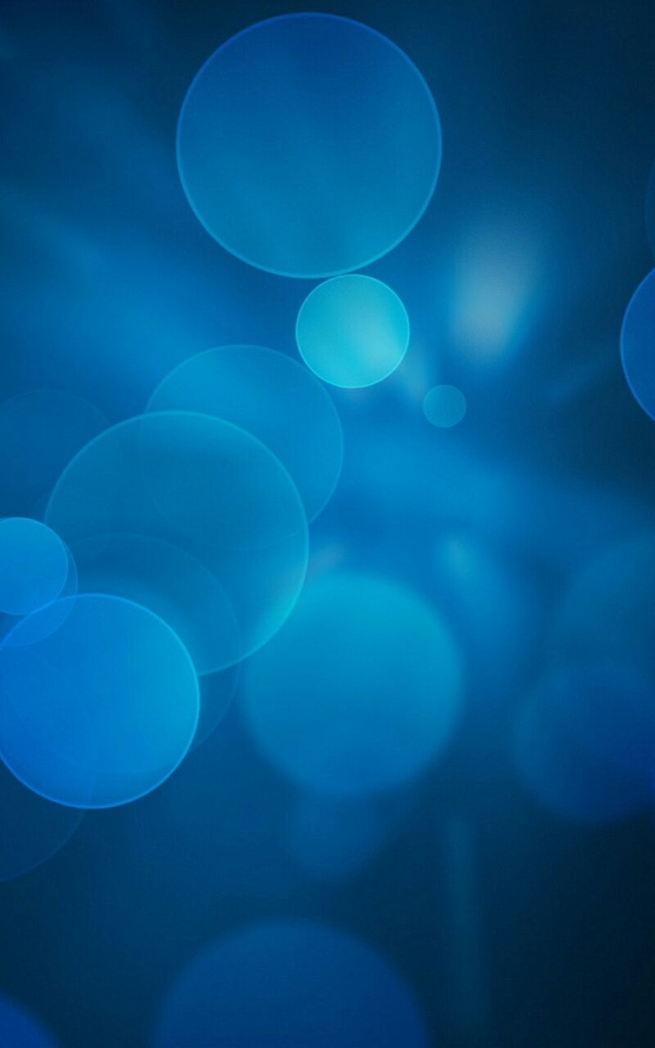 Blue circles