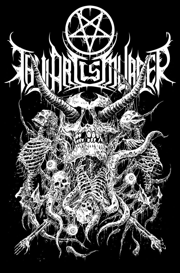 wallpaper black metal