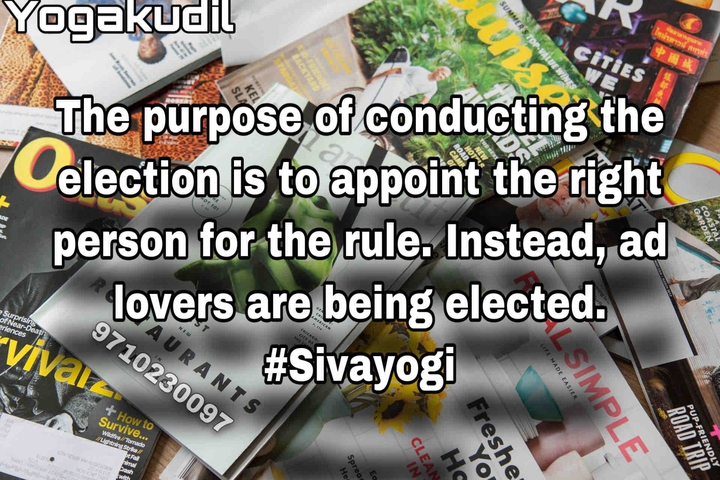 Purpose of election