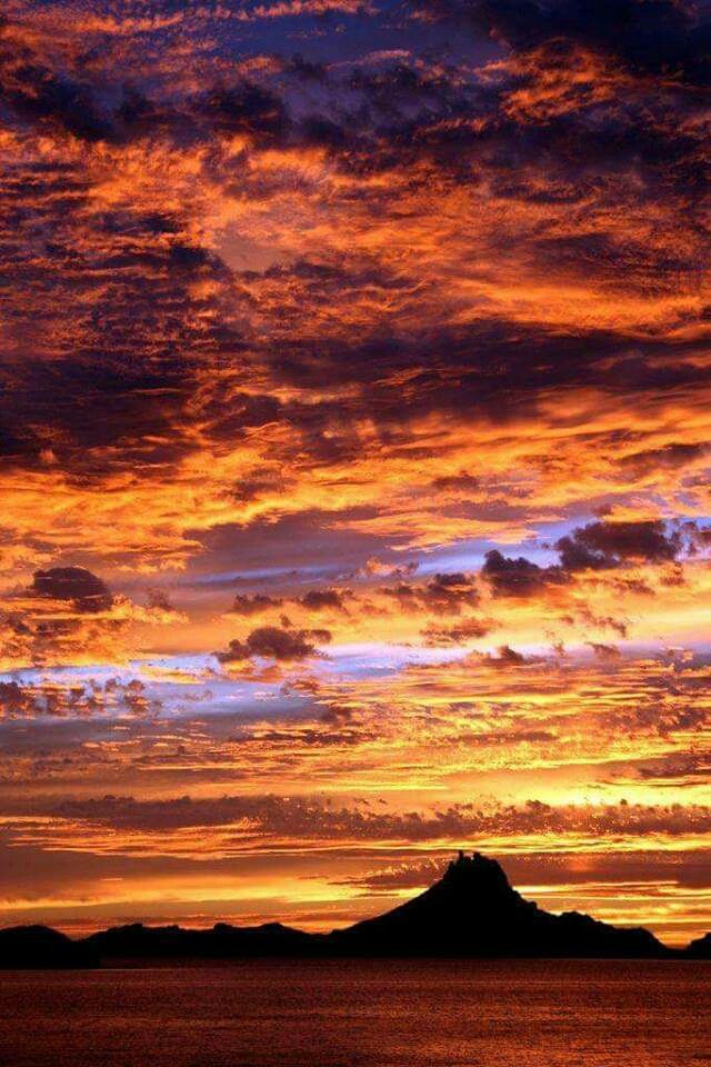 atardecer