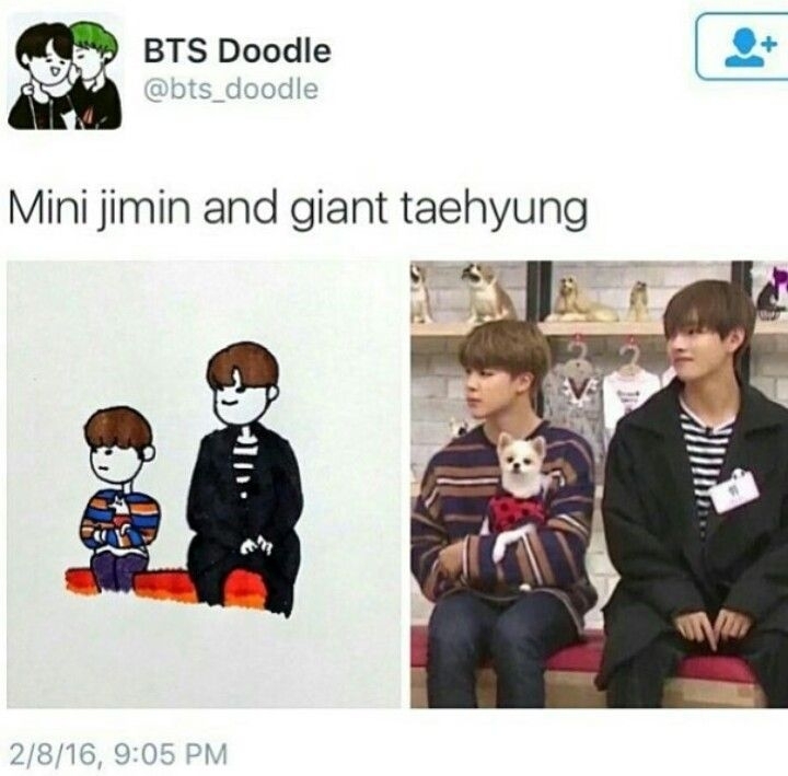 Their height difference tho!!!!