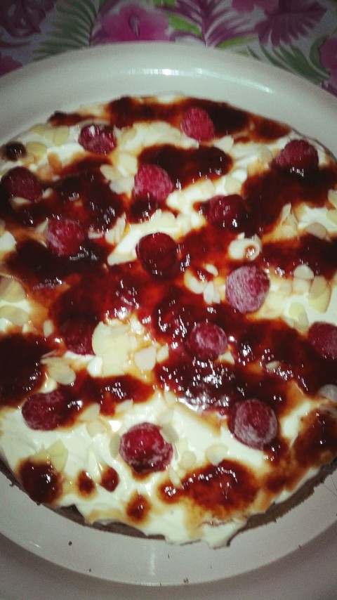 cheese cake βατόμουρο by Eleftheria!