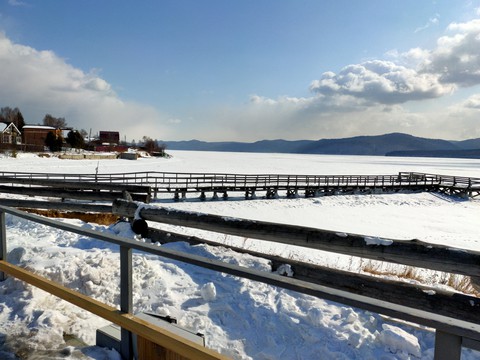 tapety landscape, snow