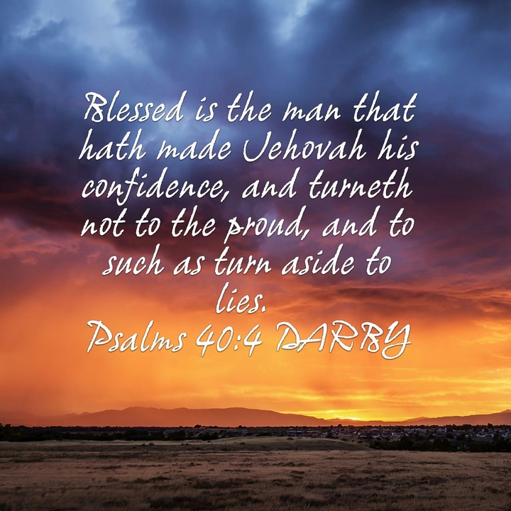 Jehovah IS my confidence
