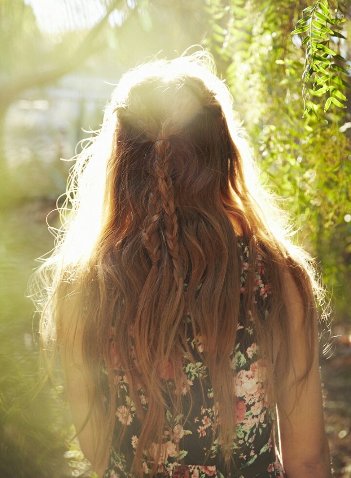 Shiny hair