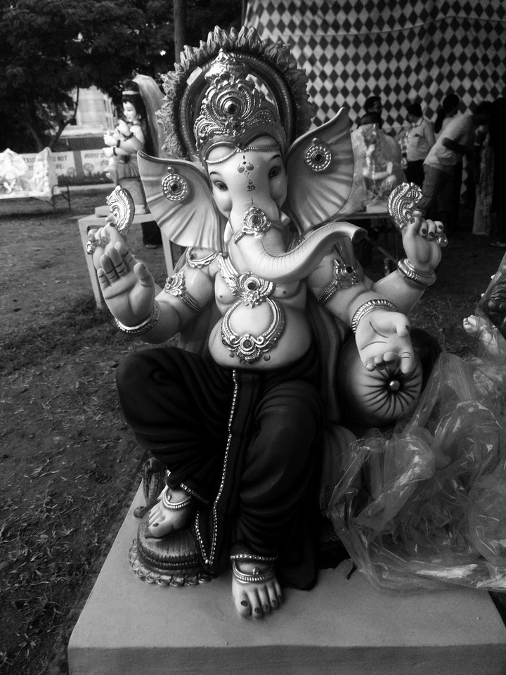 Ganpati...the Hindu lord of wisdom.!