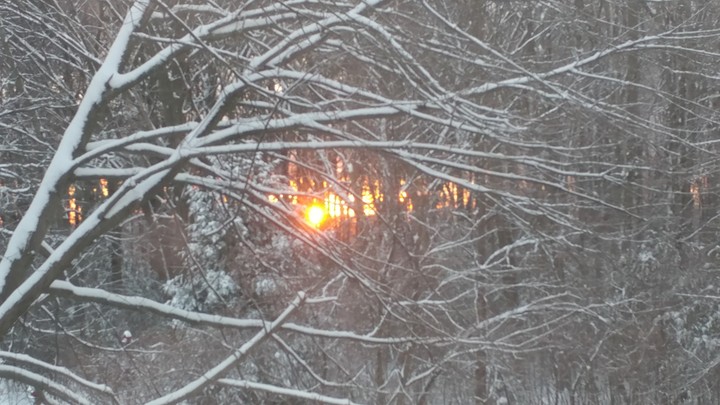 sunrise after the storm