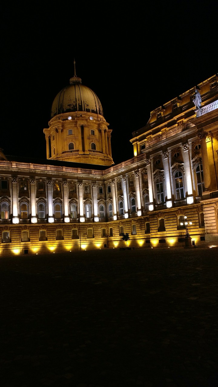 Night view from Budapest