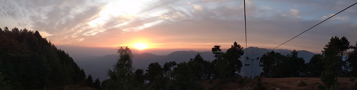 sun set