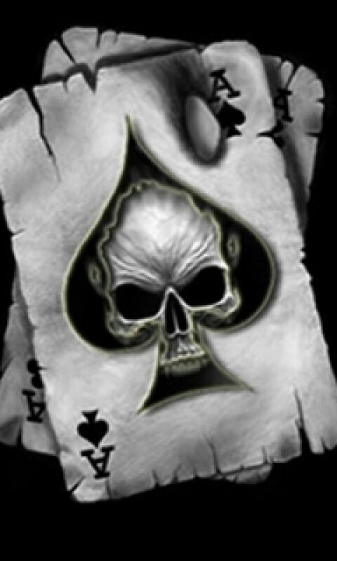 Aces Skull Cards