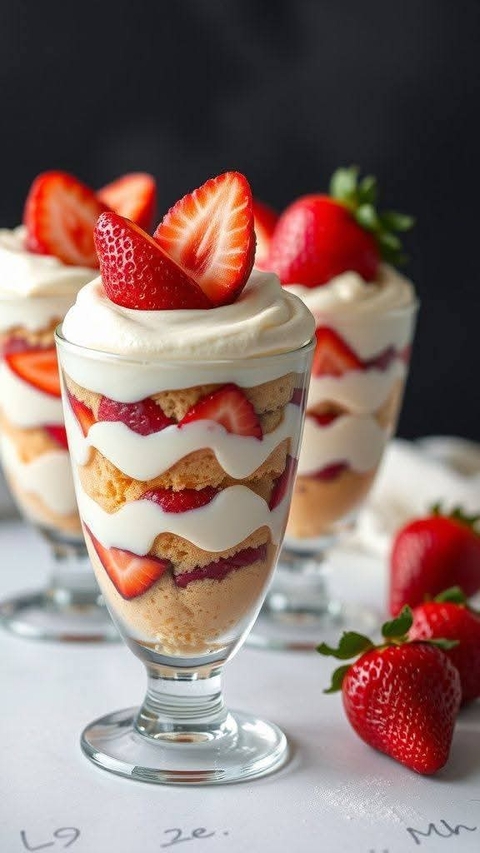 шпалери dessert, trifle