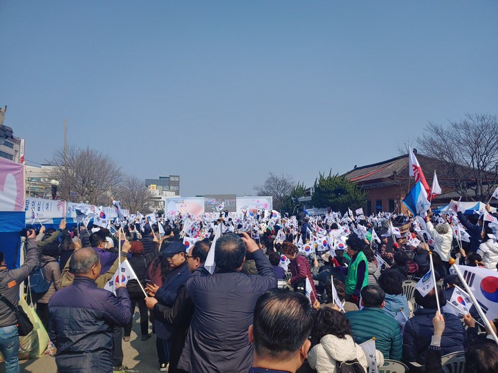 경주시 경주역 황오동 3.1운동 공연