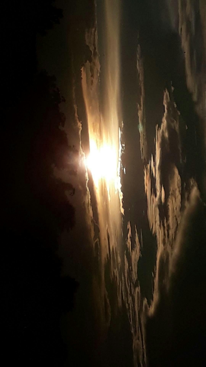 Sunset sky