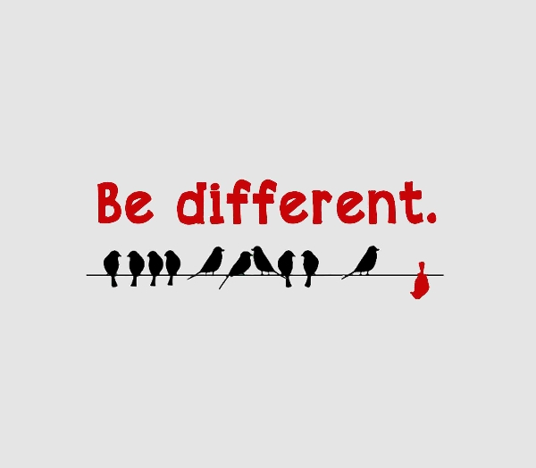 be different