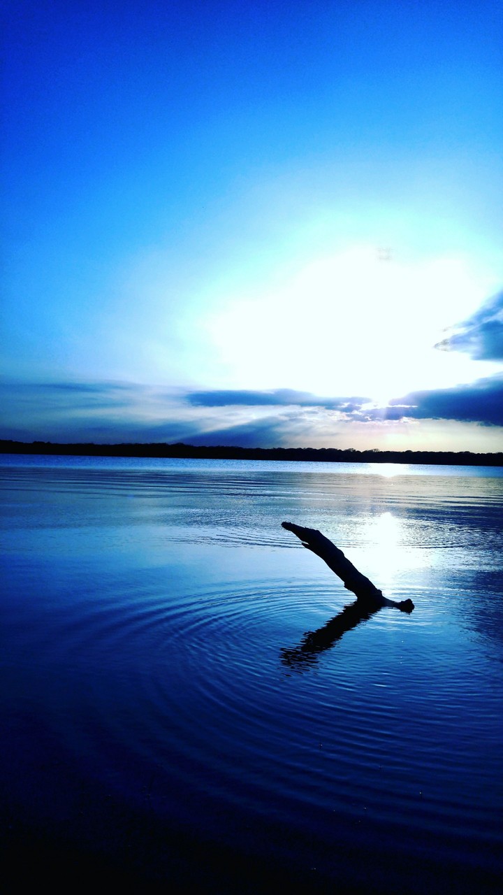 floating