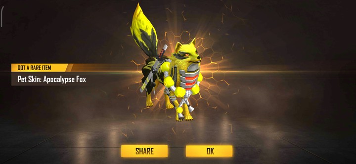 FREE FIRE /#NEW PET SKIN