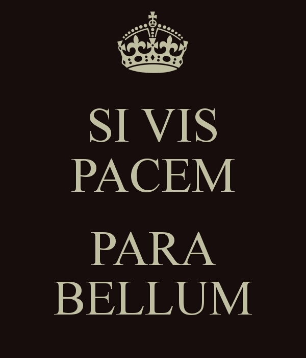 Si vis pacem, para bellum