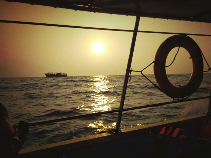 the sea